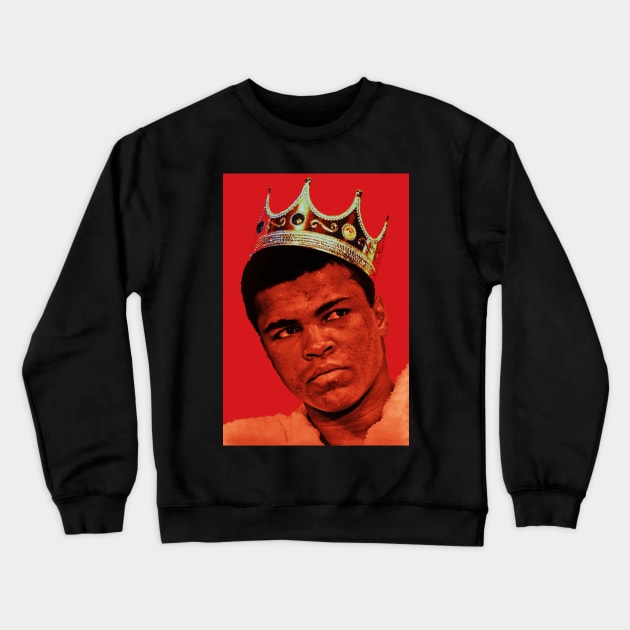 king muhammad ali Crewneck Sweatshirt by Suva